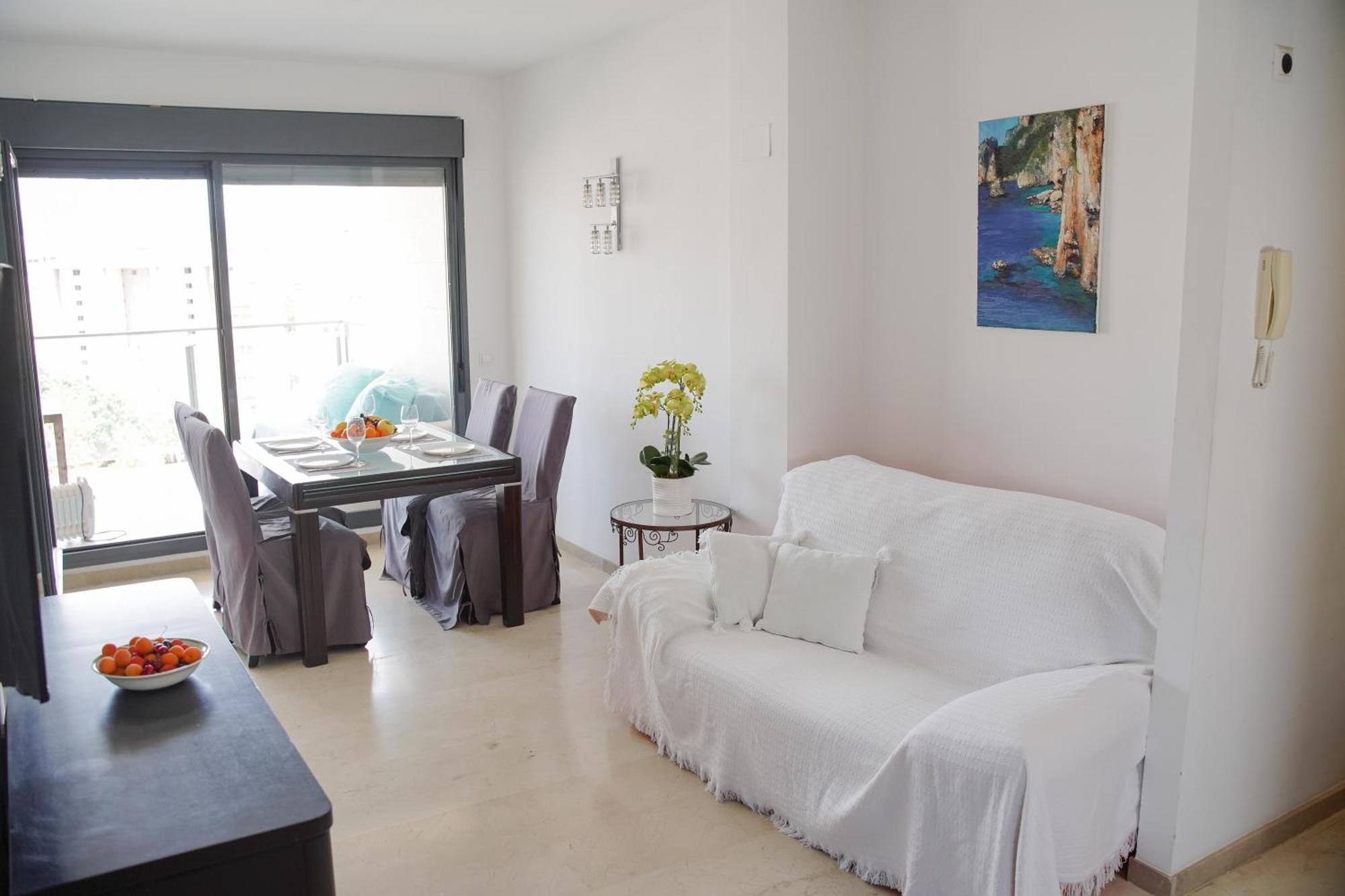 Apartmán Amplio Apartamento Con Vistas A La Playa Benidorm Exteriér fotografie